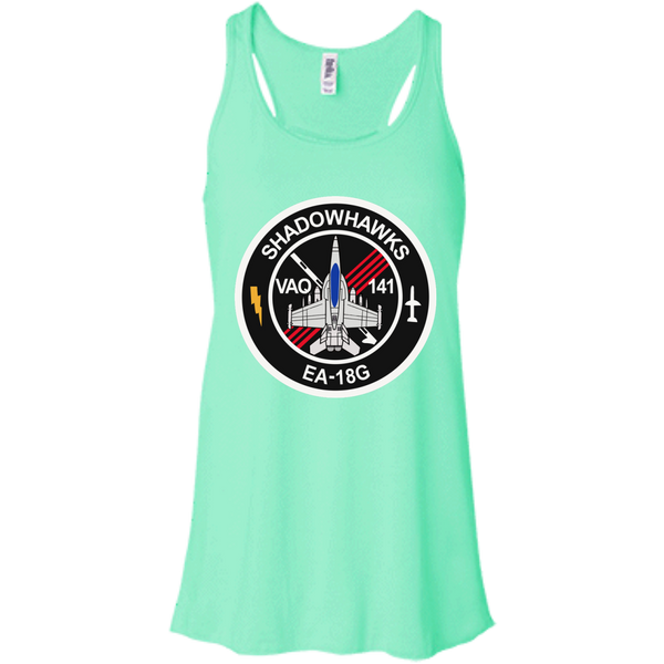 VAQ 141 6 Flowy Racerback Tank