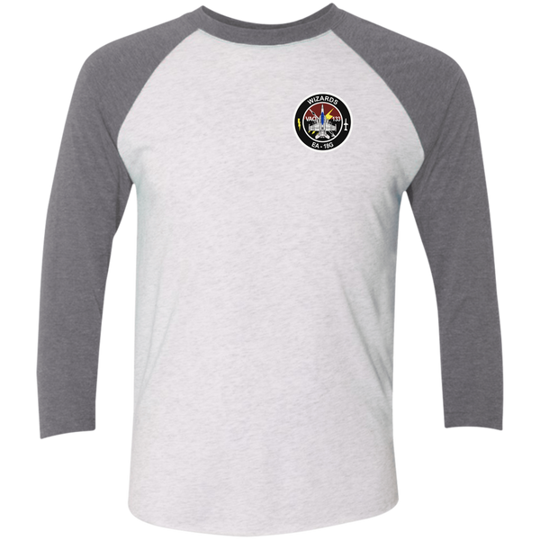 VAQ 133 6c Baseball Raglan T-Shirt