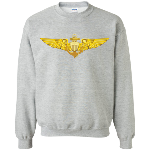 Aviator 1 Printed Crewneck Pullover Sweatshirt