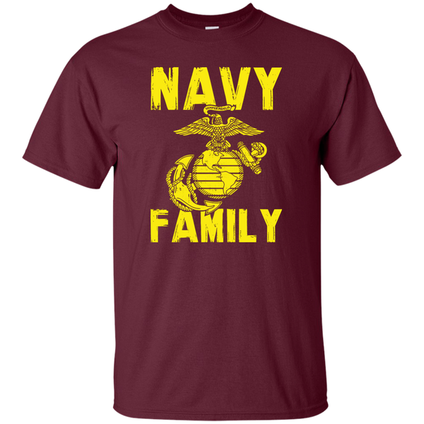 Navy Family Semper Fi 1 Custom Ultra Cotton T-Shirt