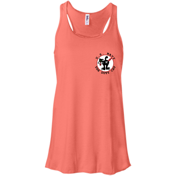 Duty Cat 2a Flowy Racerback Tank