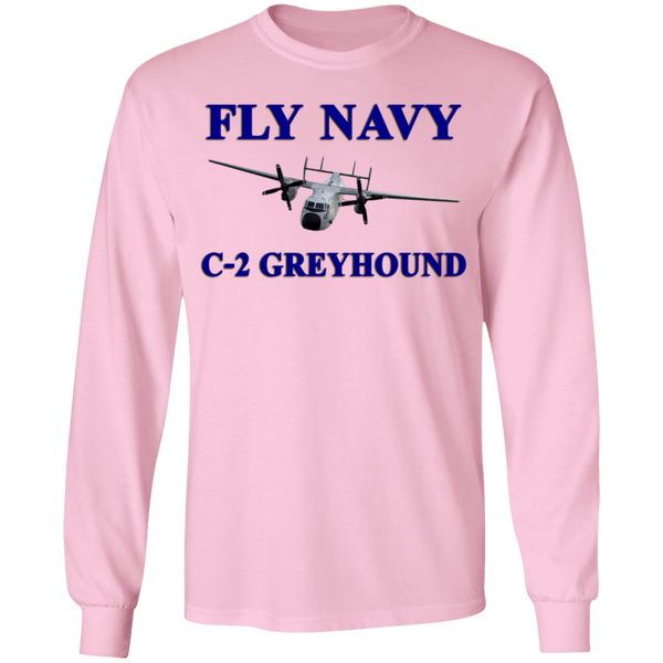 Fly Navy C-2 1 LS Ultra Cotton T-Shirt