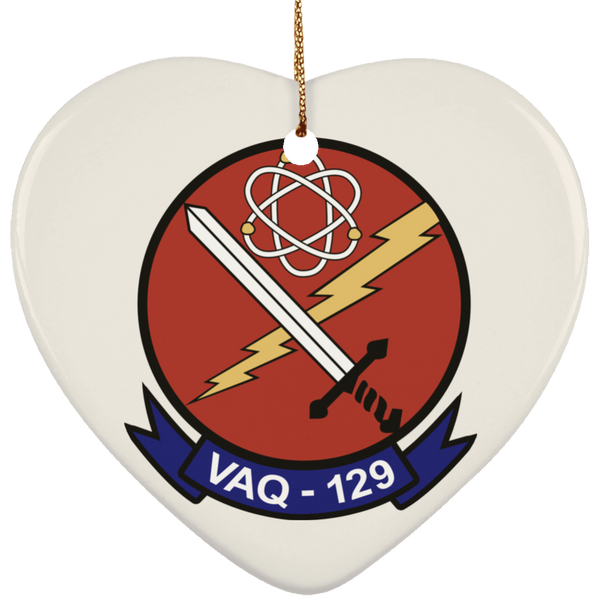 VAQ 129 2 Ornament - Heart