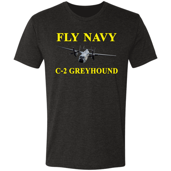 Fly Navy C-2 3 Triblend T-Shirt