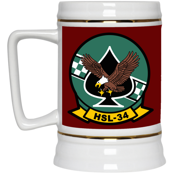 HSL 34 1 Beer Stein - 22oz