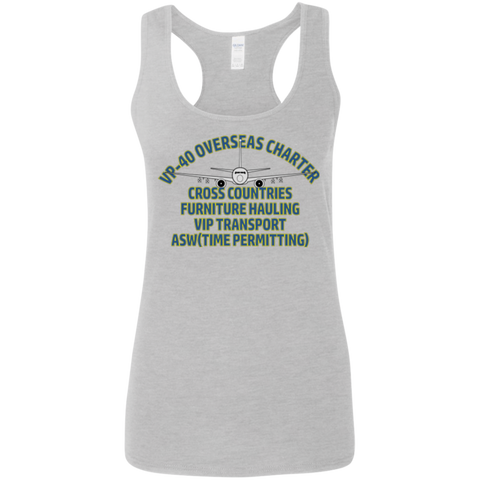 VP 40 3 Ladies' Softstyle Racerback Tank