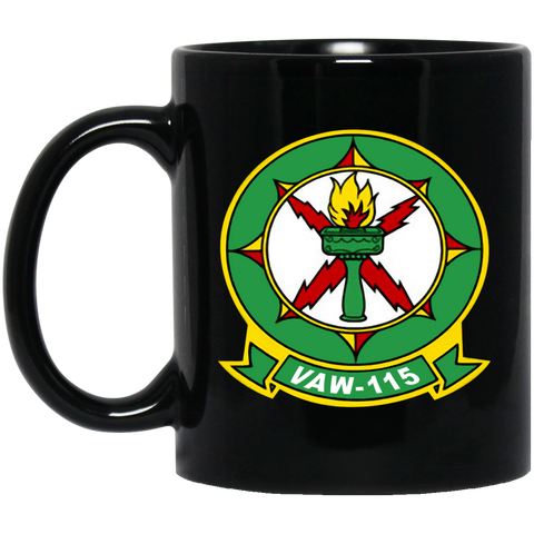 VAW 115 Black Mug - 11oz