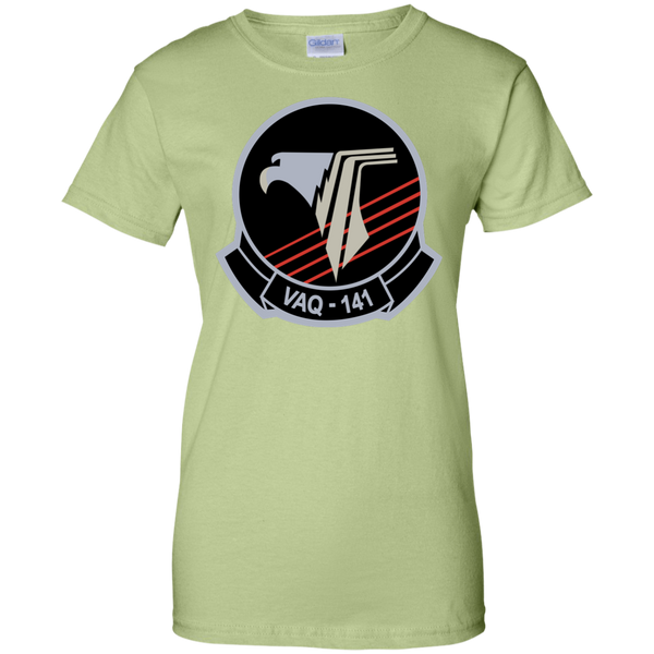 VAQ 141 1 Ladies Custom Cotton T-Shirt