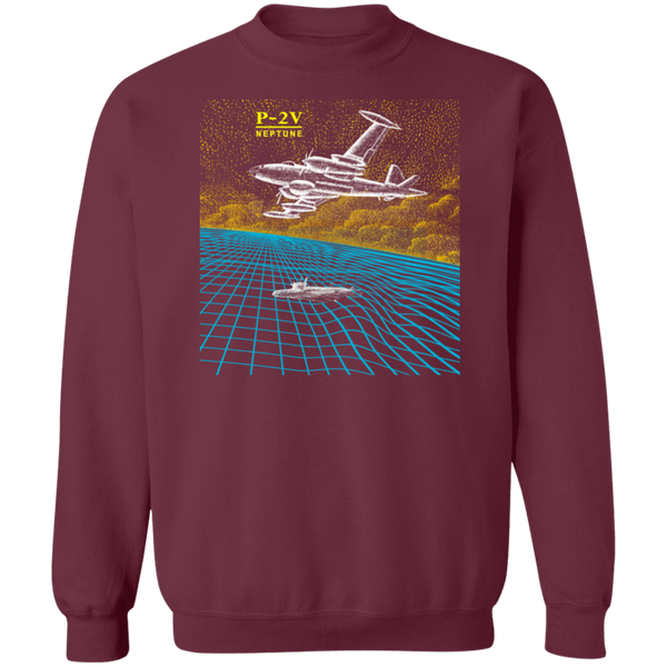 P-2V 1 Crewneck Pullover Sweatshirt