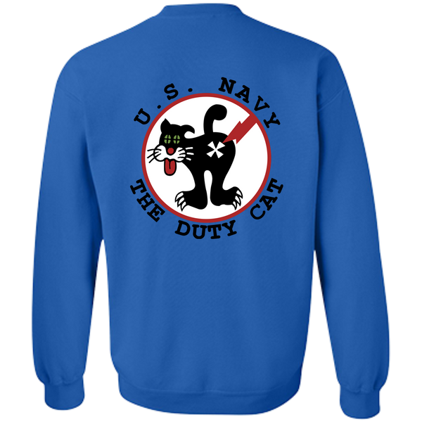 Duty Cat 2a Crewneck Pullover Sweatshirt