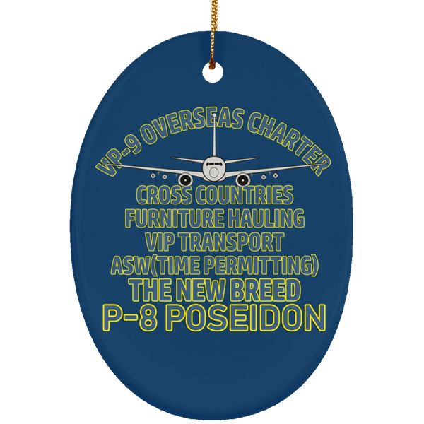 VP 09 5 Ornament - Ceramic Oval