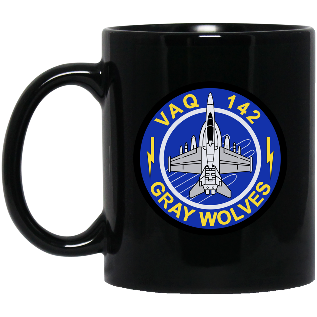 VAQ 142 5 Black Mug - 11oz