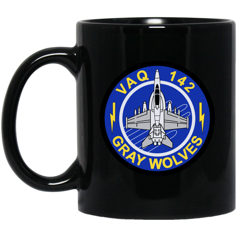 VAQ 142 5 Black Mug - 11oz