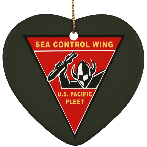 Sea Con Pac Ornament - Heart