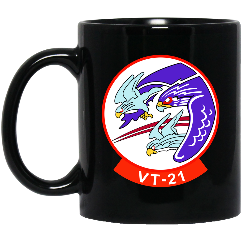 VT 21 1 Black Mug - 11oz