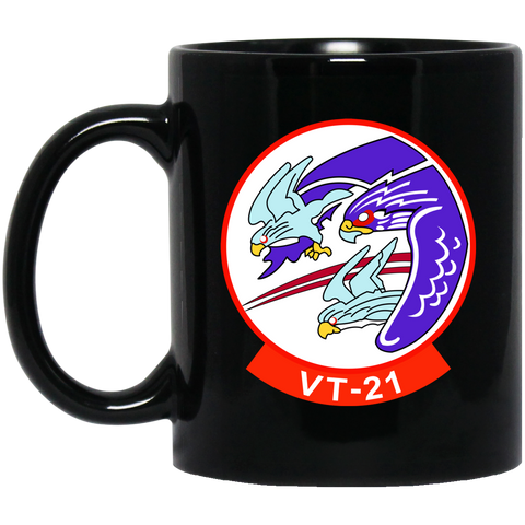 VT 21 1 Black Mug - 11oz