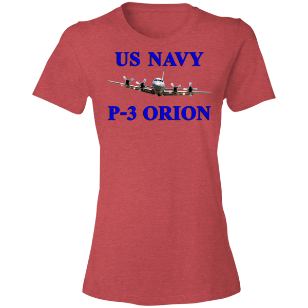 US Navy P-3 1 Ladies' Lightweight T-Shirt