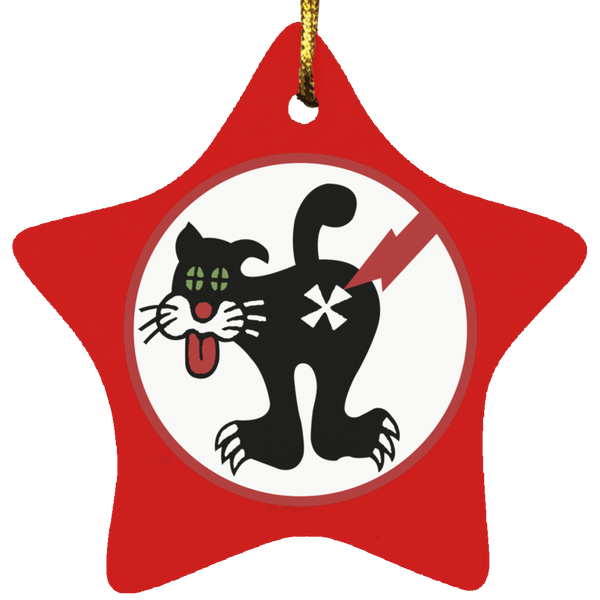 Duty Cat 1 Ornament - Star