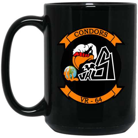 VR 64 1 Black Mug - 15oz