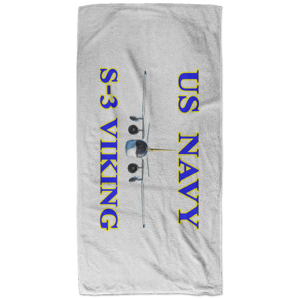 US Navy S-3 1 Bath Towel - 32x64