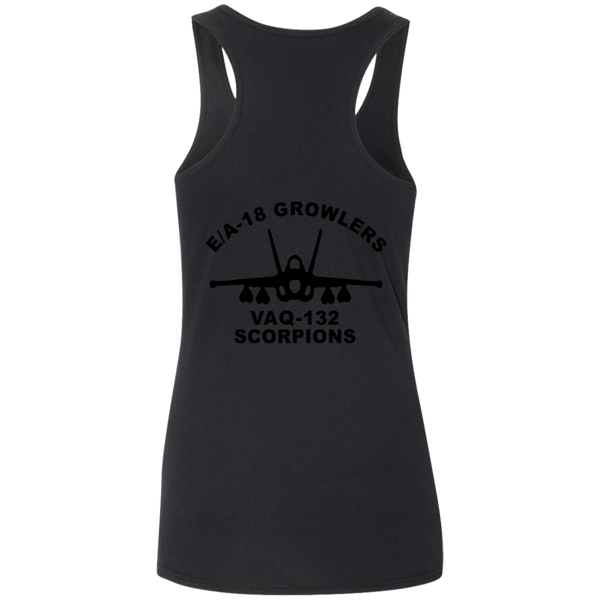 VAQ 132 2d Ladies' Softstyle Racerback Tank