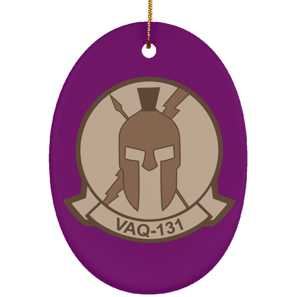 VAQ 131 6 Ornament - Oval