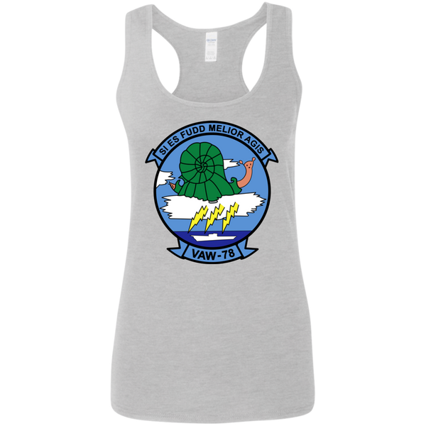 VAW 78 2 Ladies' Softstyle Racerback Tank