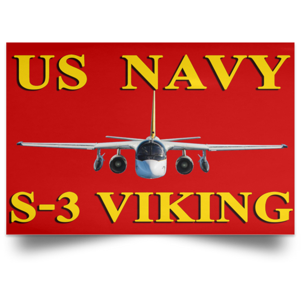 US Navy S-3 3 Poster – Landscape