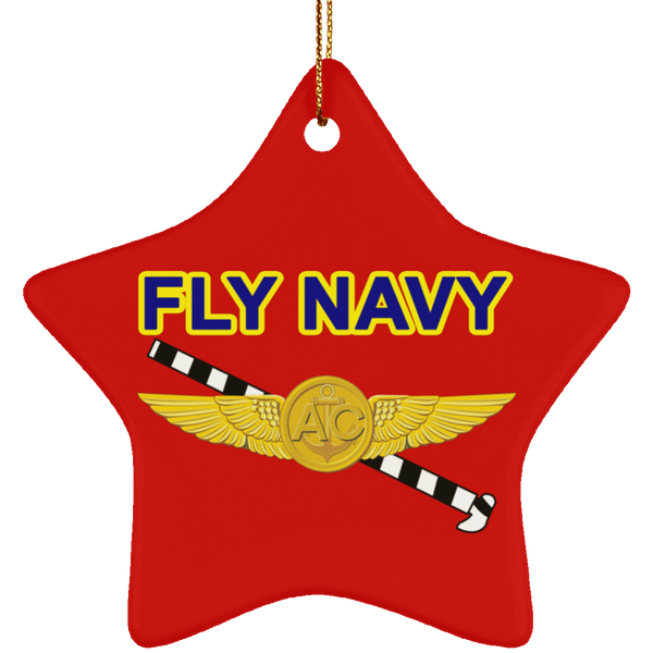 Fly Navy Tailhook 2 Ornament - Star