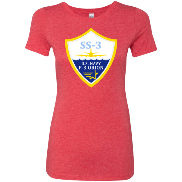 P-3 Orion 3 SS-3 Ladies' Triblend T-Shirt