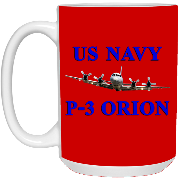 US Navy P-3 1 Mug - 15oz