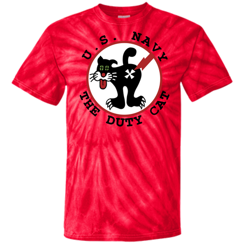 Duty Cat 2 Customized 100% Cotton Tie Dye T-Shirt