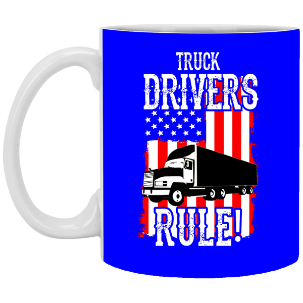 Truck Drivers Rule Mug - 11oz