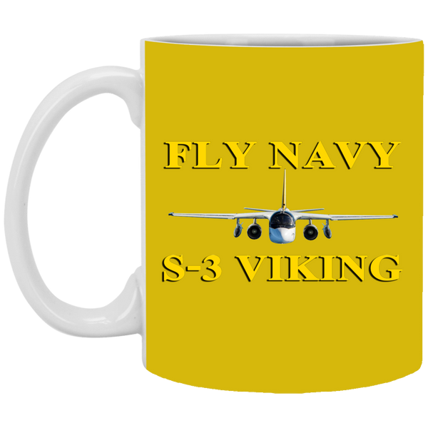 Fly Navy S-3 3 Mug - 11oz