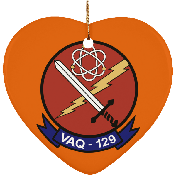 VAQ 129 2 Ornament - Heart