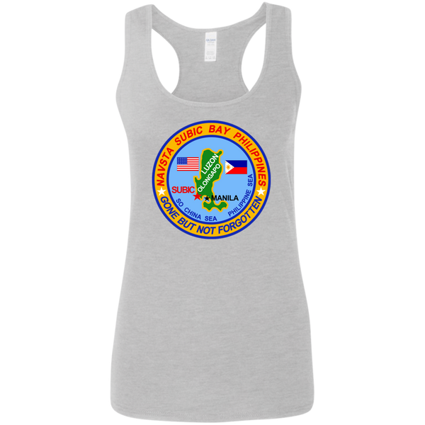 Subic Cubi Pt 10 Ladies' Softstyle Racerback Tank