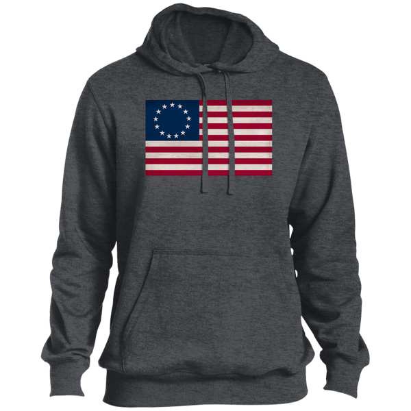 Betsy Ross Flag Tall Pullover Hoodie