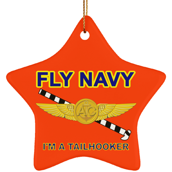 Fly Navy Tailhooker 2 Ornament - Star