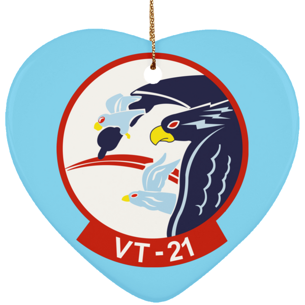 VT 21 2 Ornament Ceramic - Heart