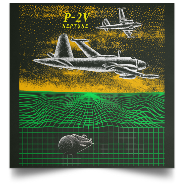 P-2V 2 Poster - Square