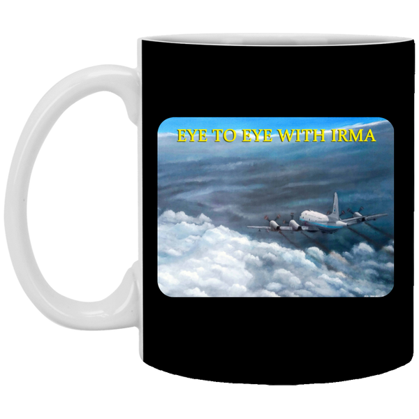 Eye To Eye With Irma White Mug - 11oz