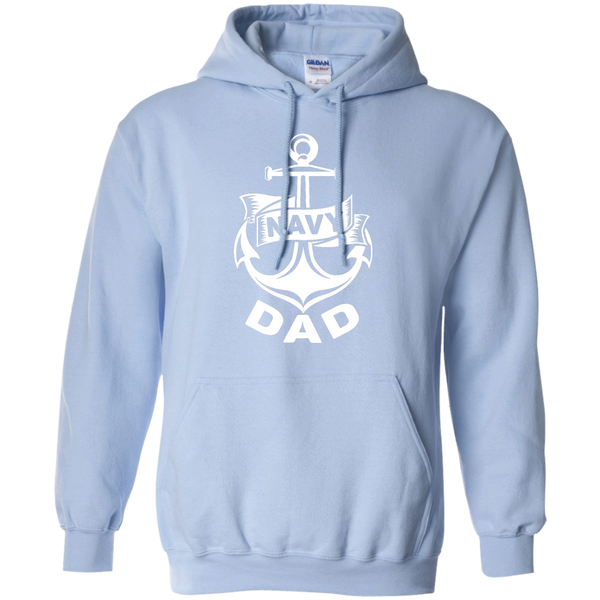 Navy Dad 1 Pullover Hoodie
