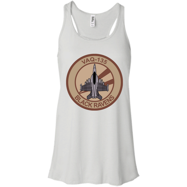 VAQ 135 6 Flowy Racerback Tank