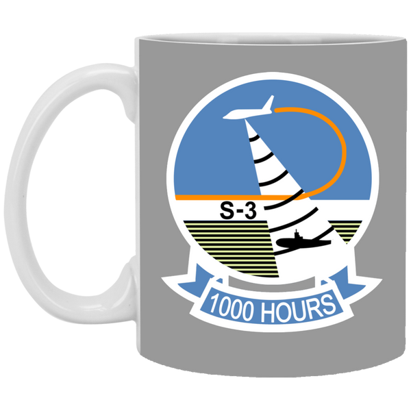 S-3 Viking 8 White Mug - 11oz