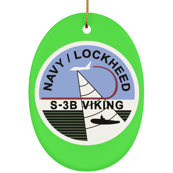 S-3 Viking 7 Ornament - Oval