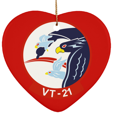 VT 21 2 Ornament Ceramic - Heart