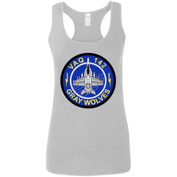 VAQ 142 5 Ladies' Softstyle Racerback Tank