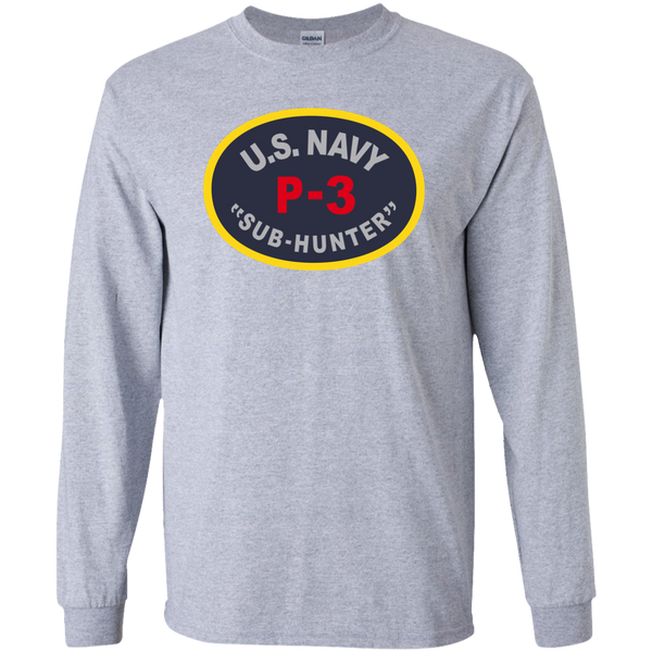 P-3 Sub Hunter 1 LS Ultra Cotton Tshirt