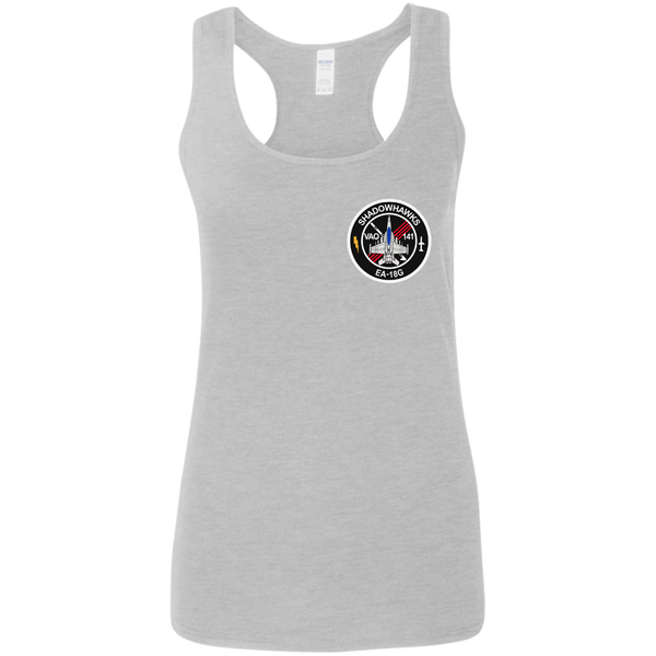 VAQ 141 6c Ladies' Softstyle Racerback Tank