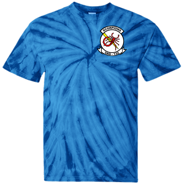 VAQ 132 4 Customized 100% Cotton Tie Dye T-Shirt